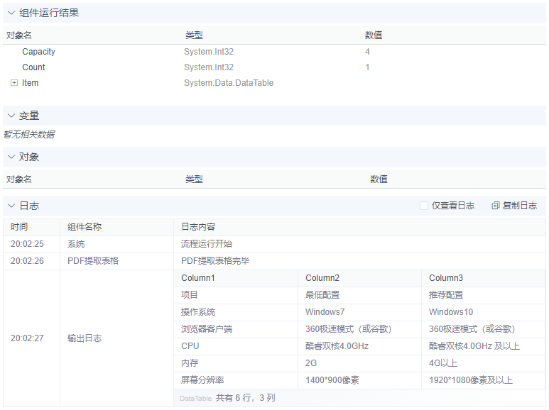 alt PDF提取表格